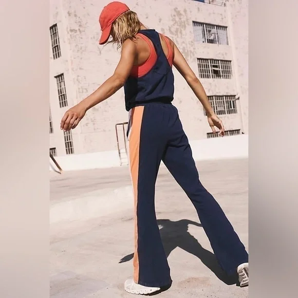 FREE PEOPLE Indigo New Flow Flare Onesie - Picture 11 of 11